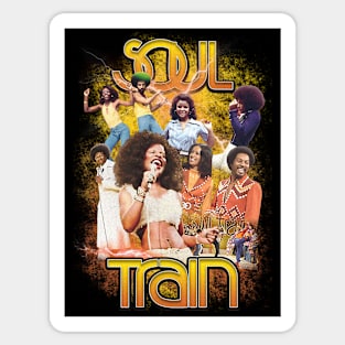 90s Bootleg Soul Train Sticker